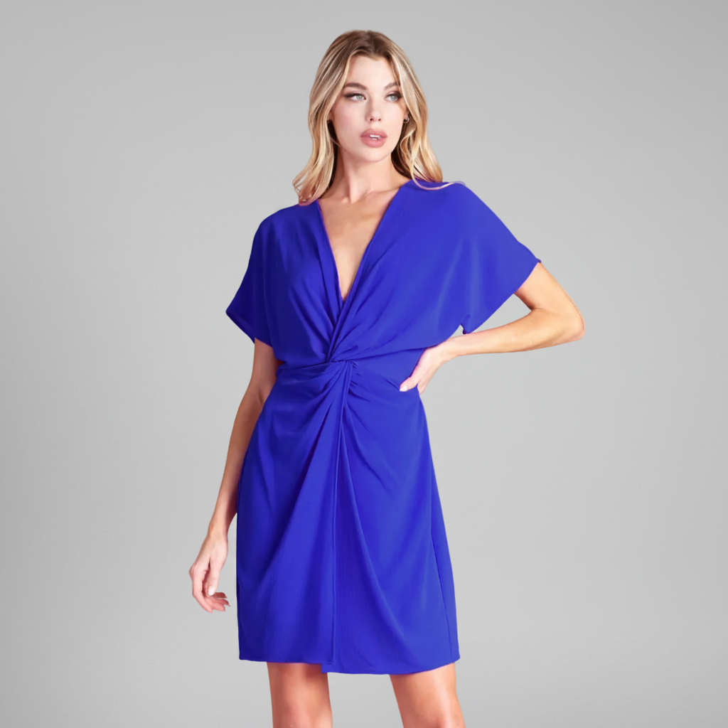 Royal Blue Mini Dress