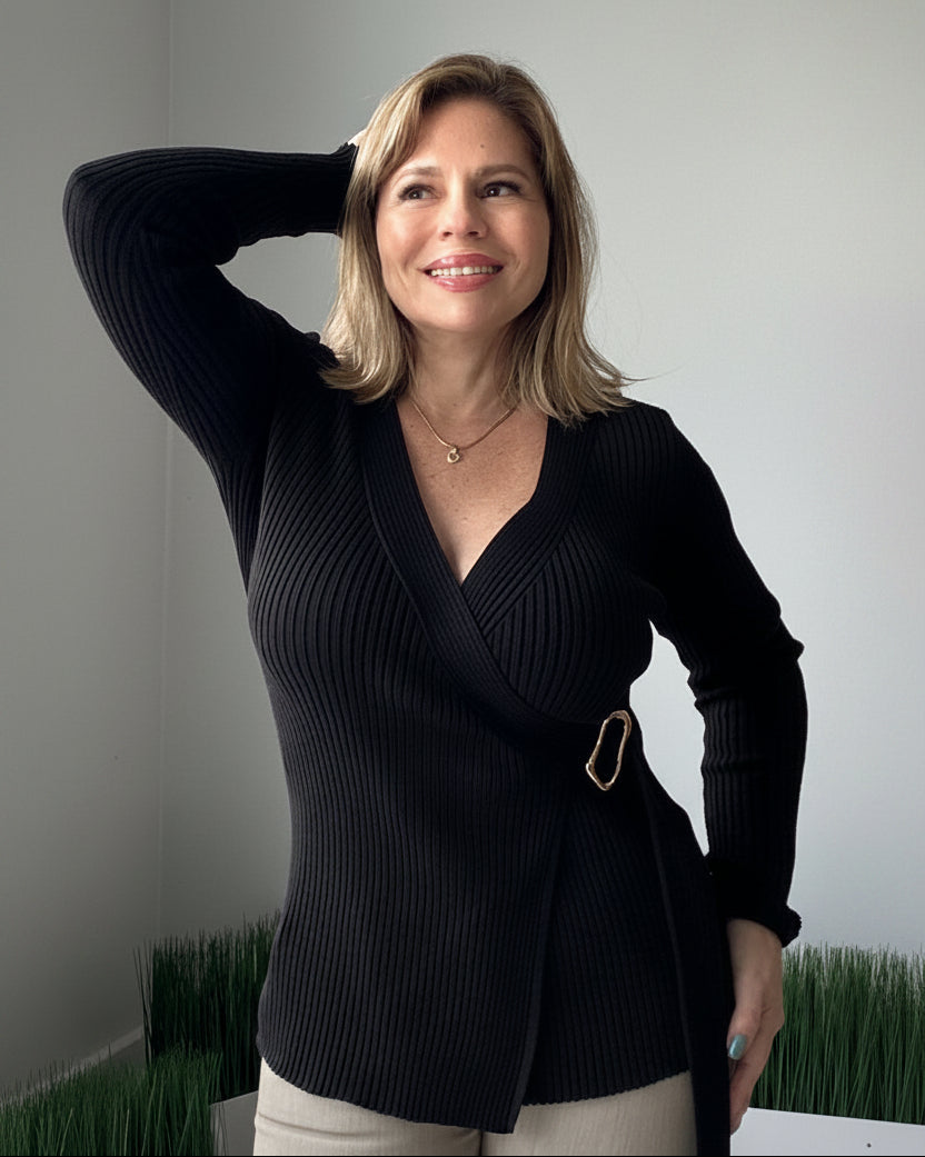 Kiara Black Sweater