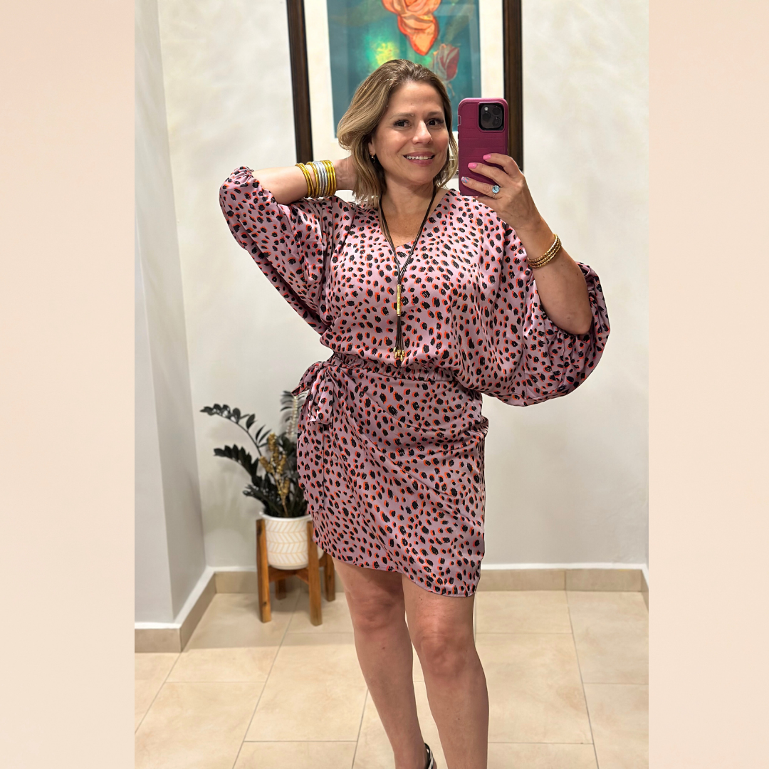 Satin Mini Skirt