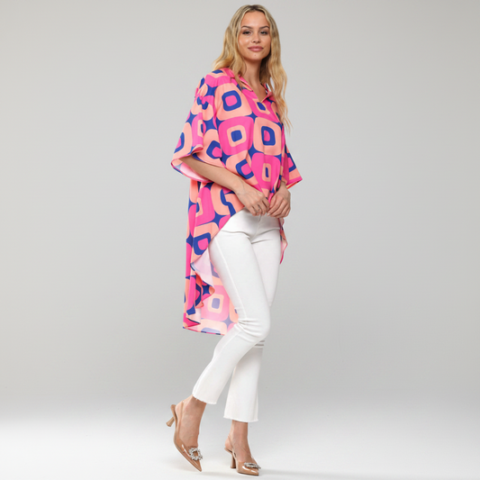 Isabella High-Low Top