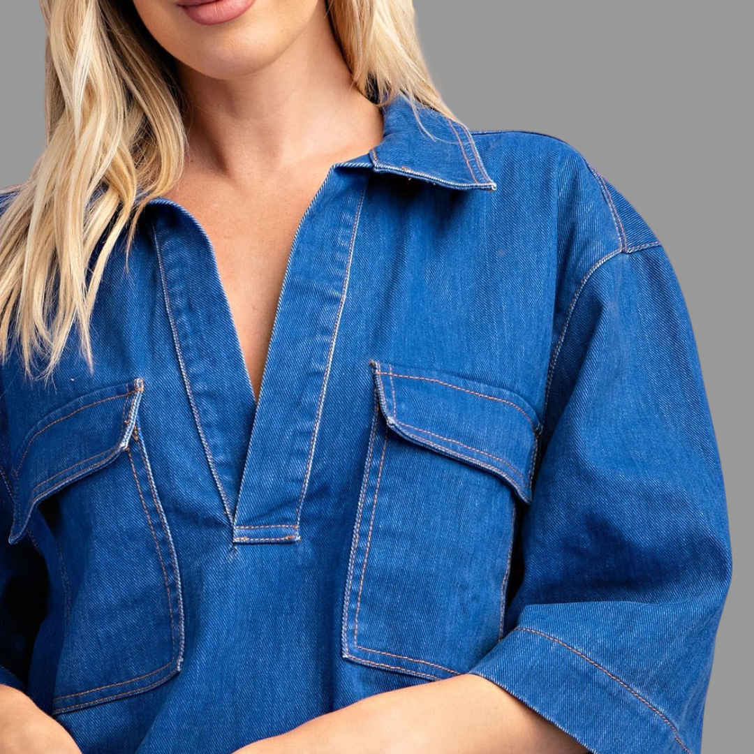 Yari Denim Dress