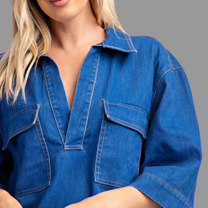 Yari Denim Dress