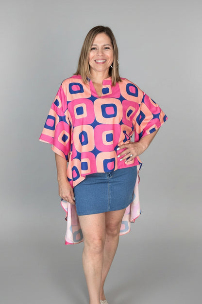 Isabella High-Low Top