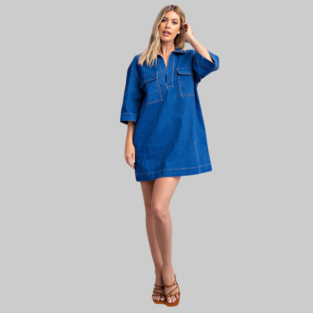 Yari Denim Dress