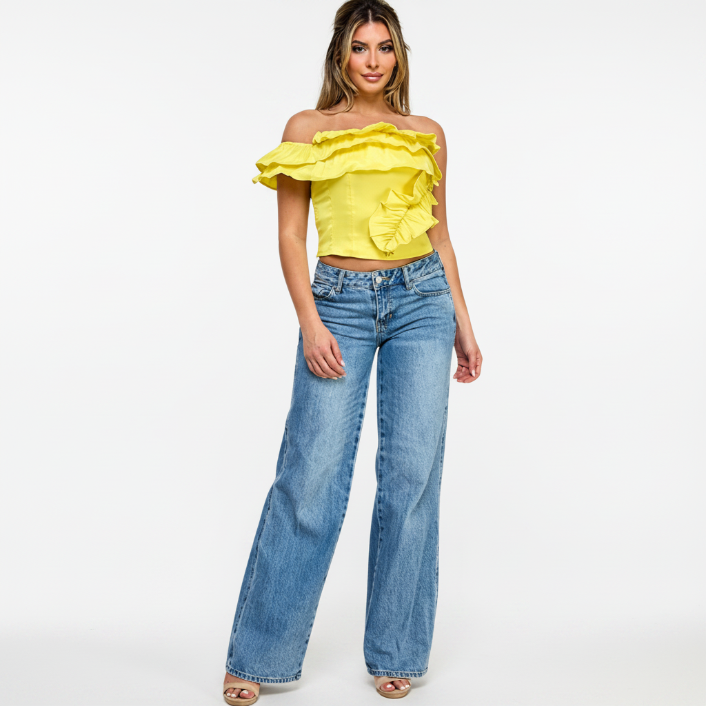 Emma Yellow Top