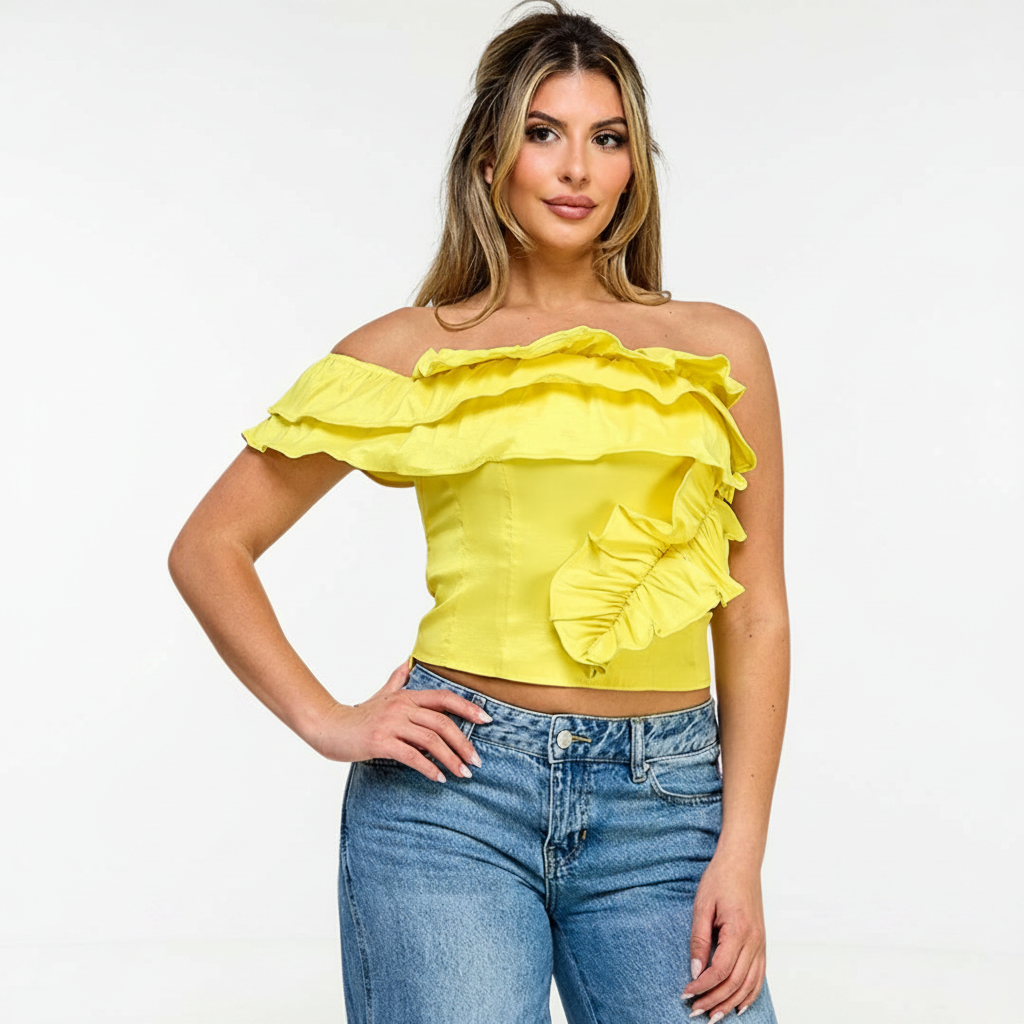Emma Yellow Top