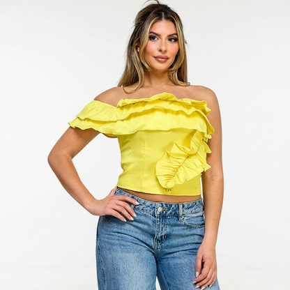 Emma Yellow Top