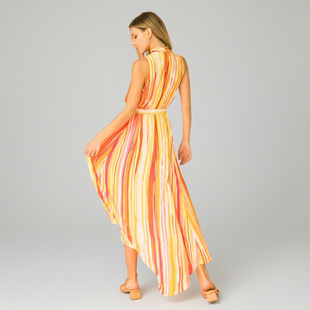 High & Low Maxi Dress