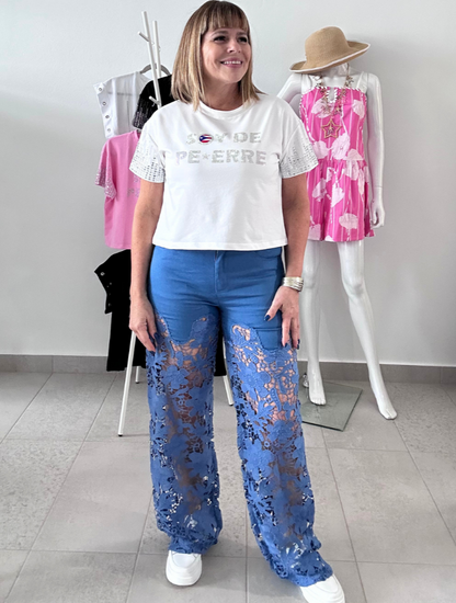 Thalia Denim Pants