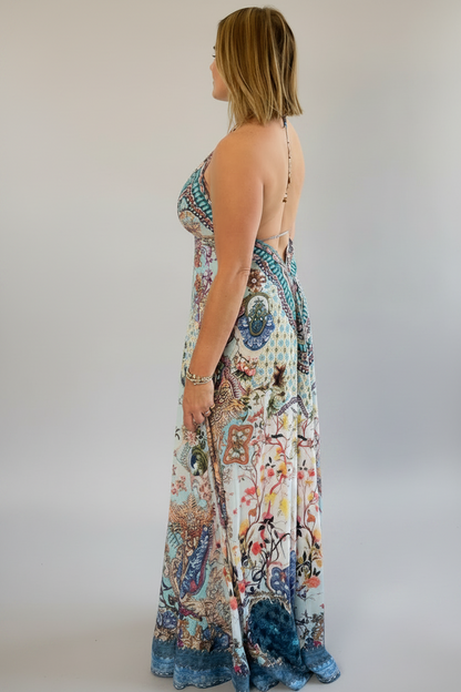 Lea Digital Print Maxi Dress