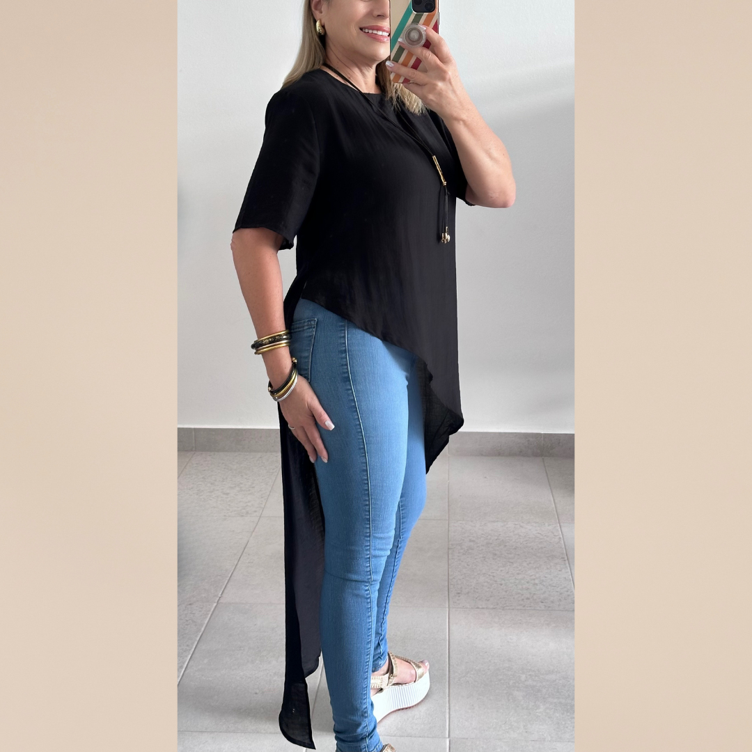 Asymmetrical Blouse