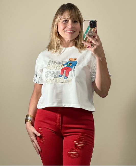 DTMF Top -White (re-stock)