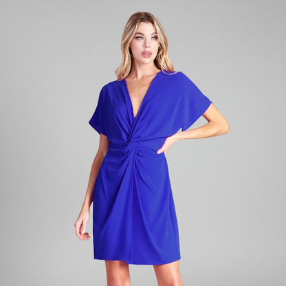Royal Blue Mini Dress